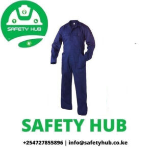Safety overalls navy blue.