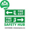 Exit signs Nairobi
