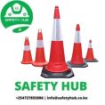 Traffic cones in Nairobi, Kenya