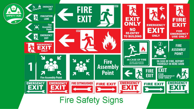 FIRE SAFETY SIGNS