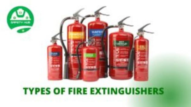 DIFFERENT TYPES OF FIRE EXTINGUISHERS