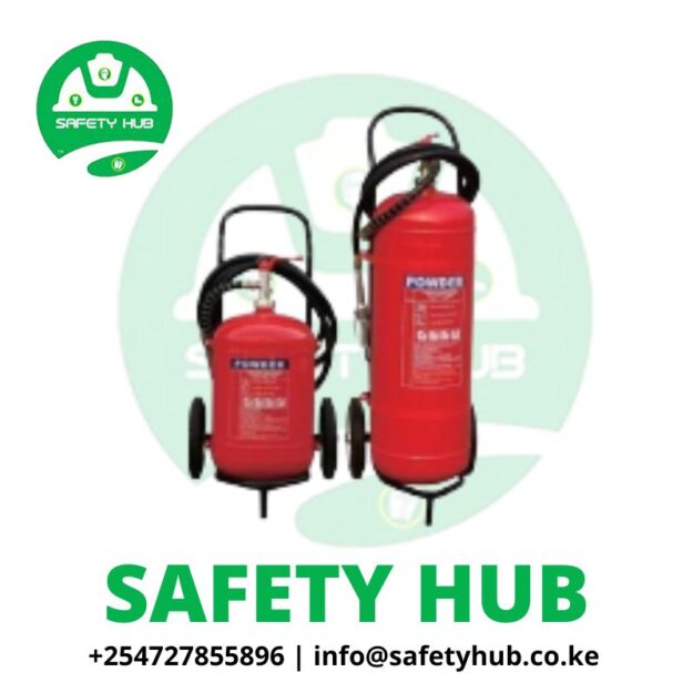25kg Dry Powder Trolley Fire extinguisher