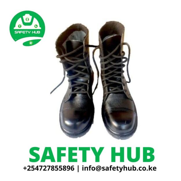 Leather security guard boots in Kenya