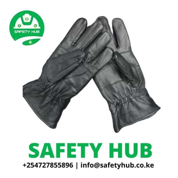 Riders leather gloves