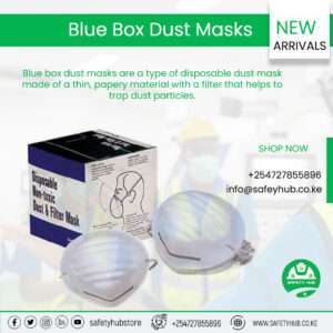Blue box dust masks