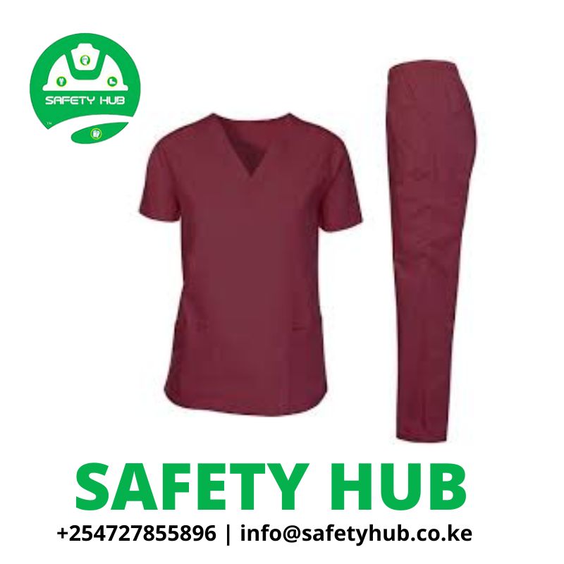 Maroon Medical Scrubs