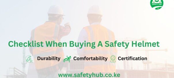 Checlist when buying a safety helmet