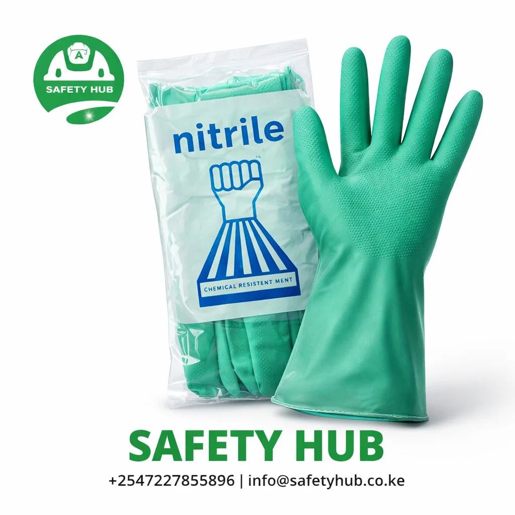 Chemical resistant nitrile gloves Kenya – Safety Hub Enterprises