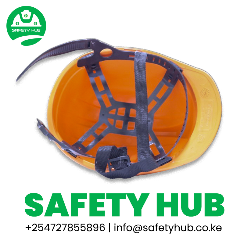 Orange ABS Safety Helmet