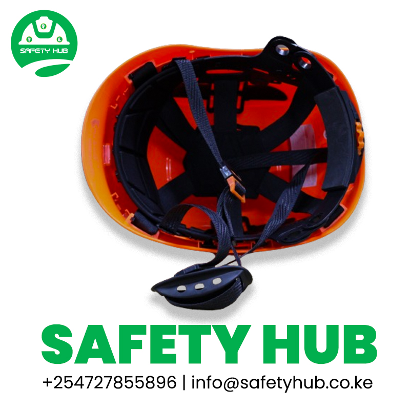 Orange Work At height Helmets