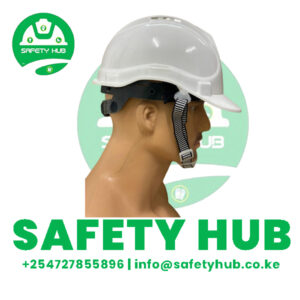 White Heavy duty safety helmets
