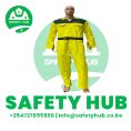 Yellow Safety Overall Clothes
