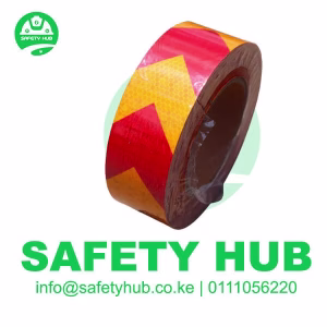 Adhesive Reflective Tape Yellow Red