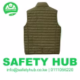 sleeveless puffer jacket