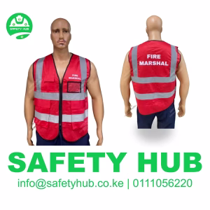 HI VIS Fire Marshal Reflector Jacket