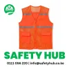 Orange Reflector Jacket for road safety visibility