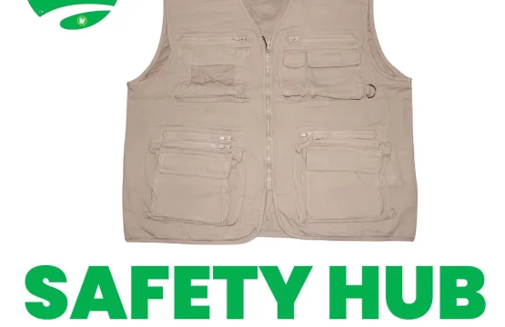 Beige Safari Jackets