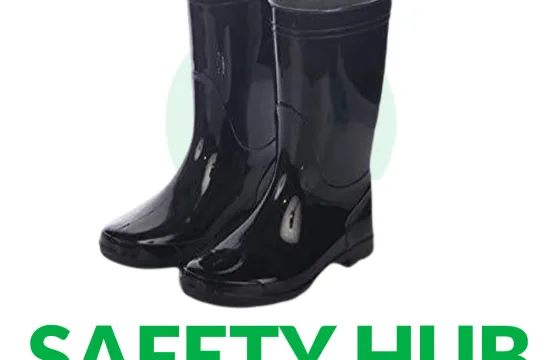 Black CP Rain Gumboots for industrial use