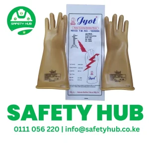 Electrical Insulated Rubber Gloves 33000 Volts