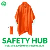 Orange Poncho Rain Coats