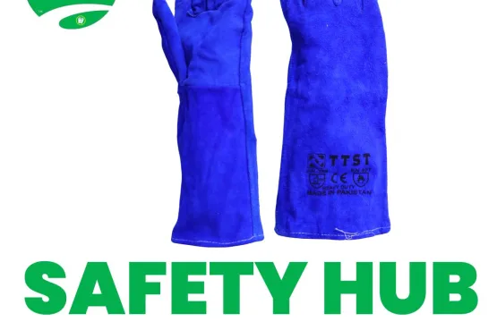 Welding Gloves Blue Color