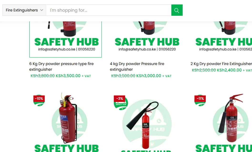 Safety Hub Ltd Fire Extinguishers