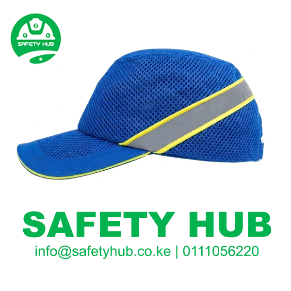 Blue bump caps for engineers