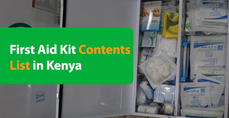 First Aid Kit Contents List in Kenya