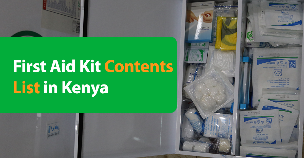 First Aid Kit Contents List