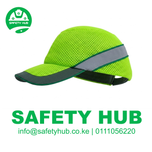 Luminous Green Bump Cap for safety managers