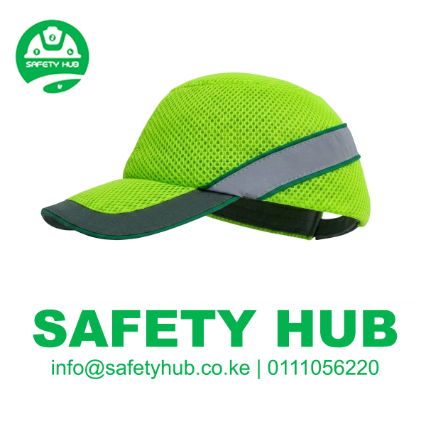 Luminous Green Bump Cap for safety managers
