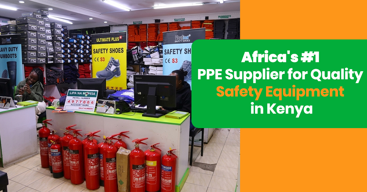 Africa's #1 PPE Supplier for Quality Safety Equipment in Kenya