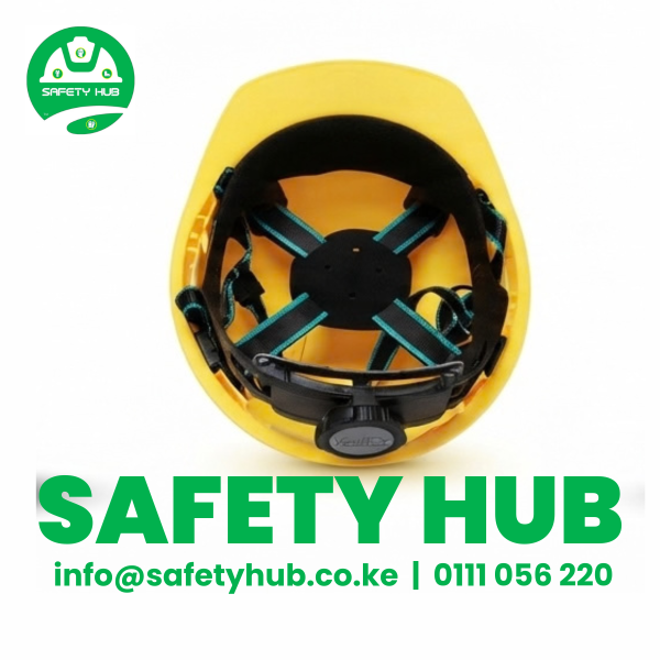 Yellow Vaultex Industrial Helmets Vaultex Industrial Helmets for all construction workers